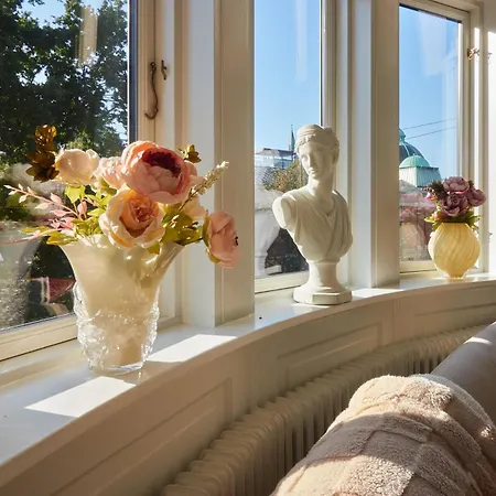 Daire Huge Royal Luxury With Private Balcony Kopenhag